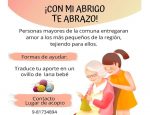 INVITACION CAMPAÑA ¡CON MI ABRIGO TE ABRAZO!