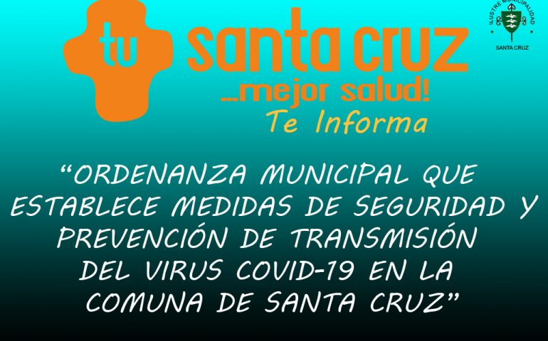 ORDENANZA MUNICIPAL COVID-19